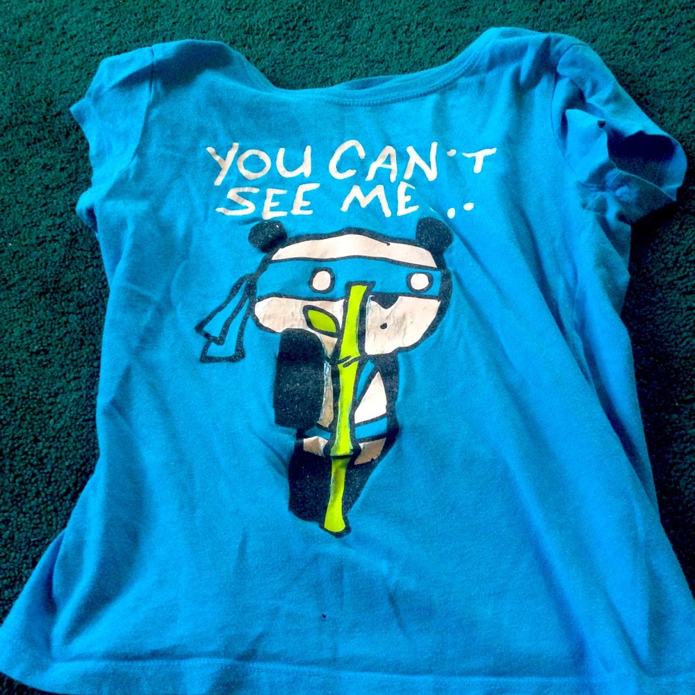 “You can’t see me...” ninja shirt